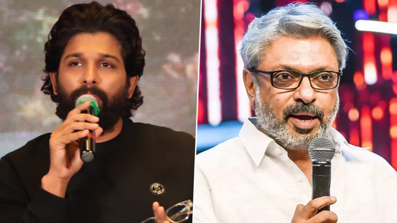 Allu Arjun Visits Sanjay Leela Bhansali’s Office in Mumbai, Are They Collaborating for a Film?