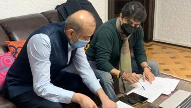 World News | '#OperationGanga in Full Gear!' Scindia Meets Indian Ambassador to Romania, Moldova to Discuss Operational Issues for Evacuation