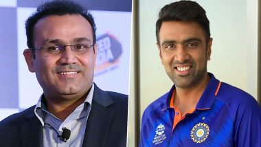 Virender Sehwag Pokes Fun at Ravi Ashwin After Mankading Was Made Legal in New Cricket Rules, Writes, ‘Ek Karna Zaroor’