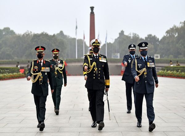 India News | PM Modi Meets Three Services Chiefs