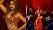 Shamita Shetty Grooves to Priyanka Chopra&rsquo;s &lsquo;Ram Chahe Leela&rsquo; Song on Rang Barse 2022 (Watch Video)