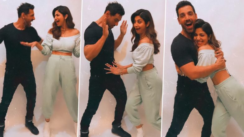 Shilpa Shetty, John Abraham Recreate ‘Shut Up and Bounce’ Hook Step From Dostana and We’re Loving This Reunion (Watch Viral Video)