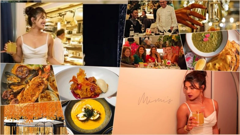 Sona Restaurant in NYC Turns 1! Priyanka Chopra Shares Video Celebrating One Year Anniversary of Her Indian-Themed Restaurant in New York City