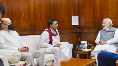 Sri Lankan FM Basil Rajapaksa Meets PM Narendra Modi, Thanks Him for Financial Assistance