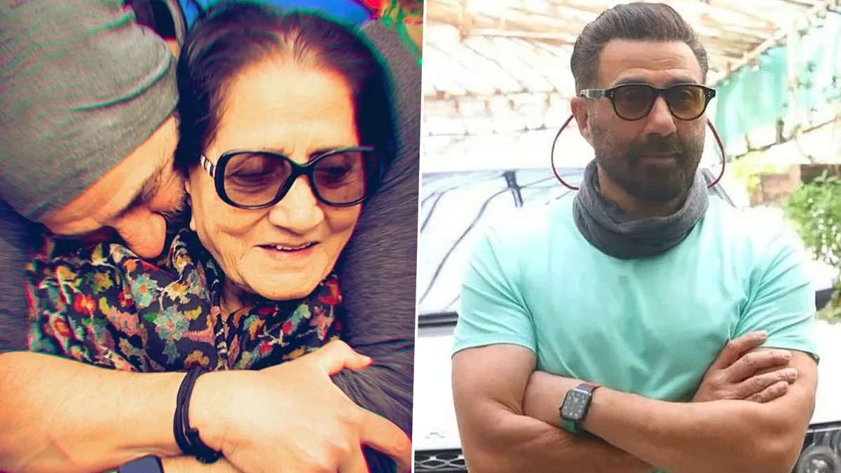 Sunny Deol Expresses Love and Admiration for His Mom On International  Women's Day (View Post) | LatestLY