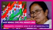 West Bengal Civic Poll Results 2022: Trinamool Congress Wins 93 0f 107 Municipalities
