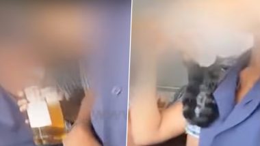 Tamil Nadu: Viral Video Shows School Students Drinking Beer in Bus in Chengalpattu, Police Probing