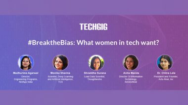 Business News | Use Technology to #BreakTheBias, Say Women Leaders at TechGig's Women's Day Thought Leadership Discussion