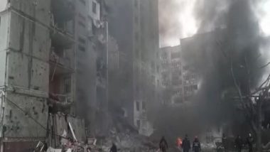 World News | Heavy Russian Shelling Erupts in Ukraine's Mykolaiv