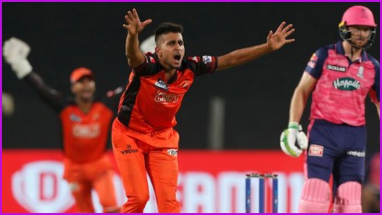 Fastest Ball in IPL 2022: Umran Malik Clocks 150kph During SRH vs RR Match