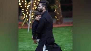 Entertainment News | 'You Have My Heart and You Know It', Says Shahid Kapoor as He Posts Adorable Picture with His Son