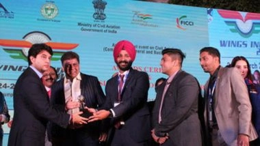 Business News | Star Air Awarded as Best Domestic Airline (RCS) at Wings India 2022