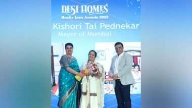 Business News | 'SOS Nitelife'- 'Desi Homes Realty Icon Awards- 2022' and 'SOS Nitelife Excellence Awards- 2022' A Stupendous Success