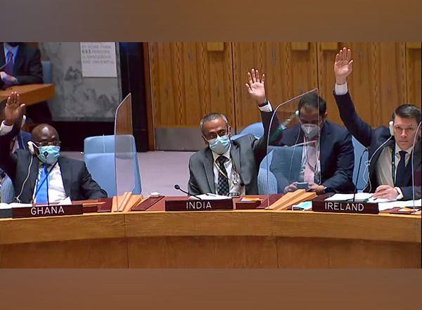 World News | India at UNSC Abstains from Voting on Russian Resolution over Ukraine Humanitarian Situation