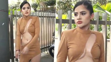 Urfi Javed Loses Her Cool After Being Stopped By A Guard For Clicking Pictures (Watch Viral Video)