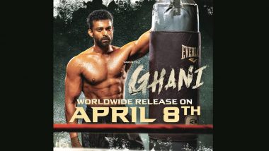Ghani: Varun Tej Konidela’s Sports Drama To Release In Theatres On April 8!