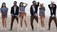 Varun Dhawan and Rashmika Mandanna Happily Groove to Thalapathy Vijay&rsquo;s &lsquo;Arabic Kuthu&rsquo; Song From Beast (Watch Video)