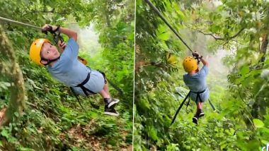 Boy Crashes Into Sloth While Zip-Lining in Costa Rica, Video Goes Viral