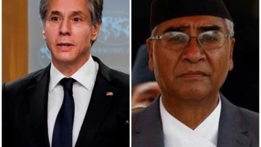 World News | Blinken Speaks to Nepal PM, Discusses Russia's Unprovoked Attack Against Ukraine