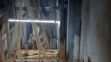 India News | Banarasi Sari Weavers Seek Higher Wages, Urge Government to Promote Exports