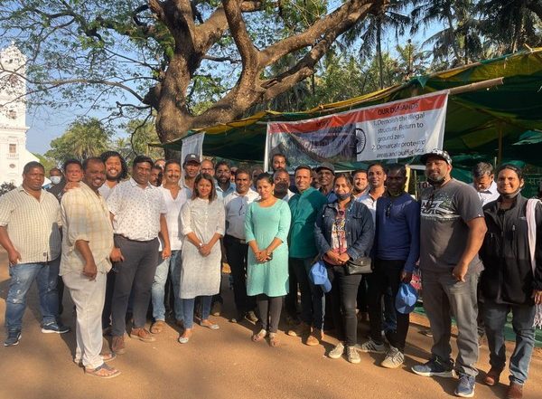 India News | It Has Been 100 Days of Citizens' Protest, Yet No Action on the Ground by Authorities: AAP Slams Goa Govt over Old Goa Heritage Site Row