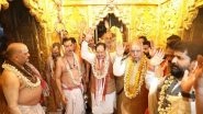 India News | JP Nadda Offers Prayers at Kashi Vishwanath, Kaal Bhairav Temple in Varanasi