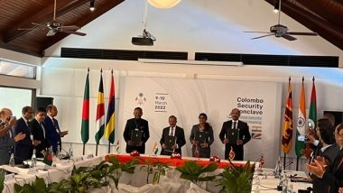 World News | Colombo Security Conclave: NSAs of India, Sri Lanka, Maldives Agree on Roadmap for Further Strengthening Maritime Regional Security