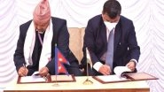 World News | Ground-breaking Ceremony Held of Nepal's TU Library Being Constructed with Indian Assistance