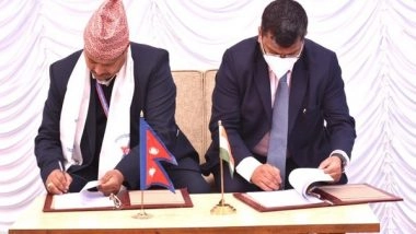 World News | Ground-breaking Ceremony Held of Nepal's TU Library Being Constructed with Indian Assistance