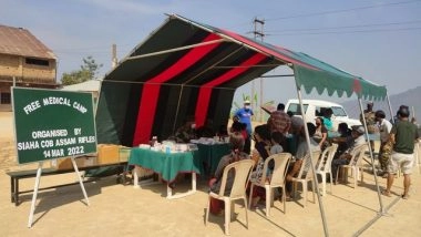 India News | Assam Rifles Holds Medical Camp in Mizoram