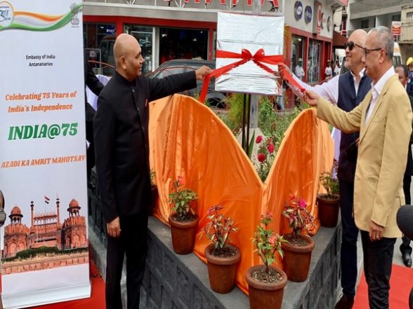World News | 'Mahatma Gandhi Green Triangle' Unveiled in Madagascar to Mark Celebration of Azadi Ka Amrit Mahotsav - Vimarsana News