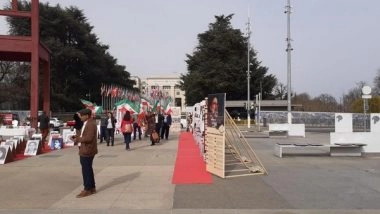 World News | Baloch Human Rights Group Stages Protest Against Pakistan for Enforced Disappearances