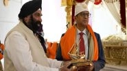 World News | CJI NV Ramana, SC Judges Justice L N Rao and Justice Hima Kohli Visit Guru Nanak Darbar in Dubai