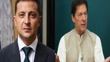 World News | Zelenskyy Speaks with Imran Khan About Ukraine's Struggle Against Russian Aggression