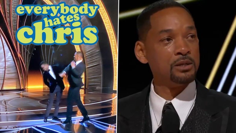 Will Smith Slaps Chris Rock at Oscars 2022; Viral Incident ...