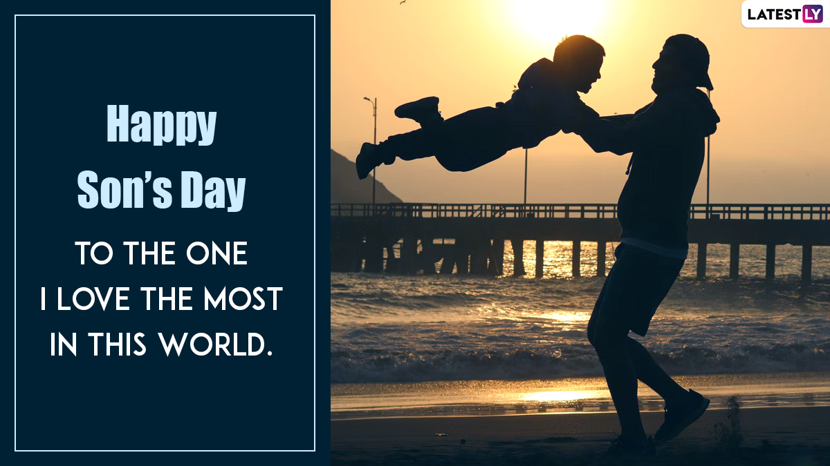 National Sons Day 2022 Greetings & HD Images 'Happy Son’s Day