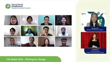 Business News | Tech-driven Social Enterprises in the Spotlight at the Young Social Entrepreneurs Global 2021 Programme