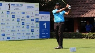 Sports News | Sandhu's Phenomenal 61 in Round Three Helps Him Move to Three-shot Lead at PGTI Players Championship 2022