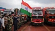 World News | India Sends Second Convoy of 2000 MTs of Wheat for Afghanistan