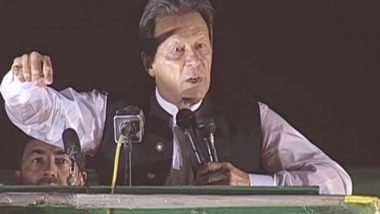 World News | At Islamabad Jalsa, Imran Khan Smears Opposition, Claims Conspiracy but Stays Mum on Pak Army