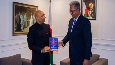 India News | Indian Envoy Abhay Kumar Meets Madagascar Foreign Minister, Reviews Bilateral Ties