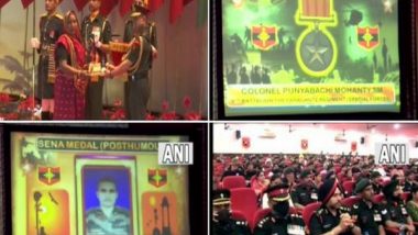 India News | J-K: Army Personnel Get Gallantry Awards in Udhampur