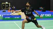 Sports News | All England Open: Kidmabi Srikanth Loses to Anthony Sinisuka Ginting in Second Round