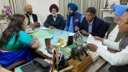 India News | 6 Punjab MPs Meet MoS Meenakshi Lekhi, Urge Her to Evacuate Indian Students from Ukraine Soon