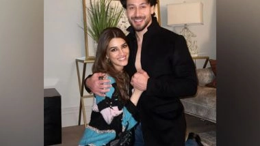 Entertainment News | Tiger Shroff, Kriti Sanon Share Glimpses from 'Ganapath' Night Shoot