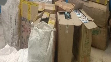 India News | Duplicate Products of Reputed Companies Seized by Delhi Police, One Held