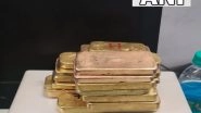 India News | 19 Gold Bars Weighing 15.576 Kgs Seized from Kenyan Passengers at Delhi Airport