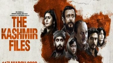 Entertainment News | 'The Kashmir Files' Mints Rs. 3.55 Crore on Opening Day