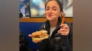 Entertainment News | Alia Bhatt Celebrates with Burger, Fries as 'Gangubai Kathiawadi' Enters Rs 100 Crore Box Office Club