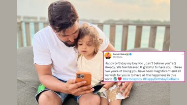 Suresh Raina Shares Heartwarming Wish for Son Rio on His Second Birthday (See Post)